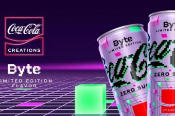 可口可乐推出限量版饮料ZeroSugarByte 具有美好超前的味道